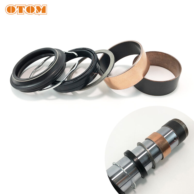 OTOM Motorcycle 43mm FASTACE Front Fork Bushing Shock Absorption Maintenance For KAYO T4 CB 250CC GUIZUN MX6 Universal Parts