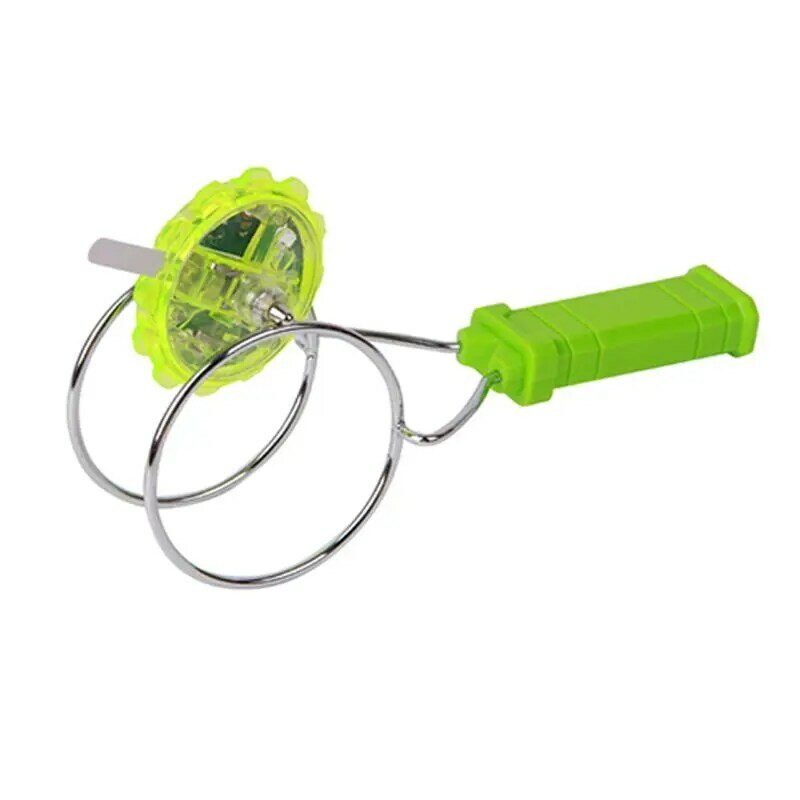 Giroscopio magnético para niños, juguete giratorio de mano con luz LED 900C, regalo para niños