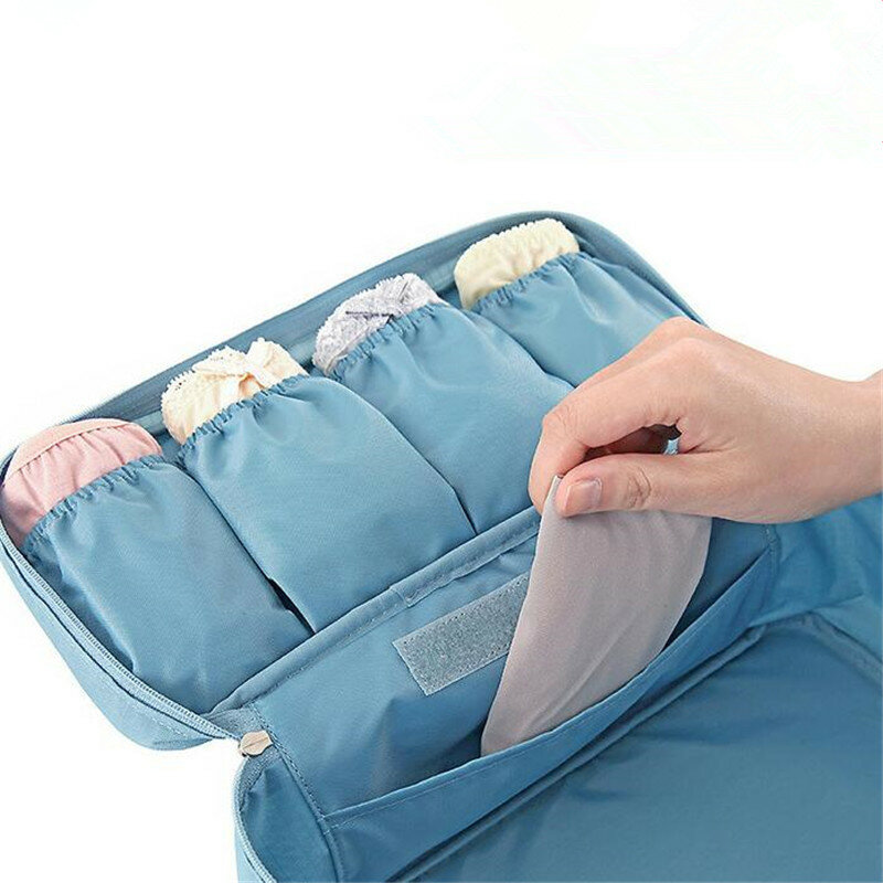 Dames sac de rangement sous-vêtements soutien-gorge organisateur sac chambre stockage voyage stockage emballage Cube coréen multi-fonction soutien-gorge paquet