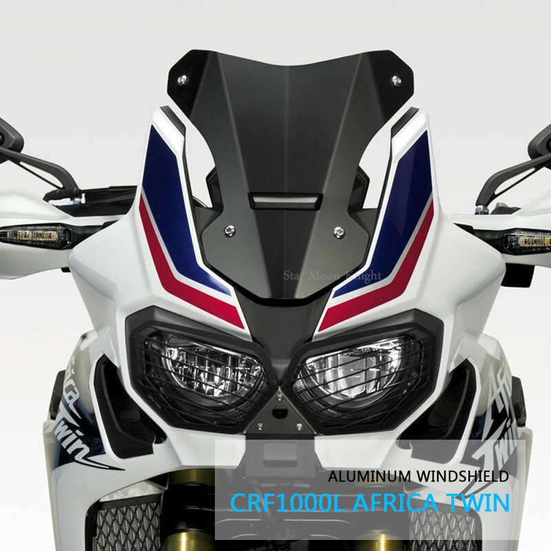 Motorfiets Accessoires Voorruit Voorruit Wind Shield Screen Protector Voor Honda CRF1000L Afrika Twin Crf 1000 L 2016 - 2019