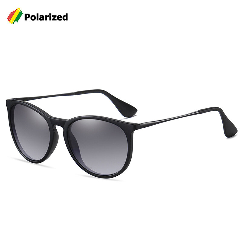 JackJad-gafas de sol polarizadas de estilo redondo para hombre y mujer, lentes de sol clásicas de estilo Vintage, antiazul, montura de marca, diseño de marca, 4171