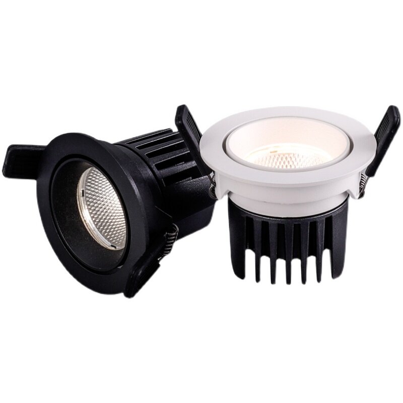 Waterproof Led Kitchen Lamp Embedded Shower Bathroom Moisture-Proof Anti-Oil And Anti-Glare COB Kitchen Lamp7W12w15w