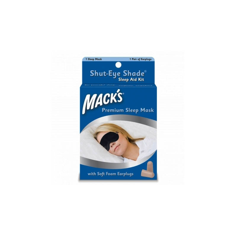Maska do spania Premium z zamkniętymi opaska na oczy Mack