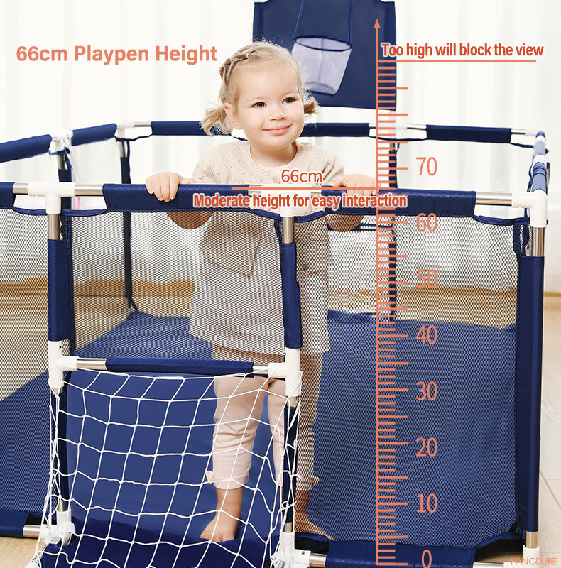 PANGDUBE Baby Playpen Kids Playground for Babies Fence for Children Ball Pit Pool Baby Playground Baby Safety Fence