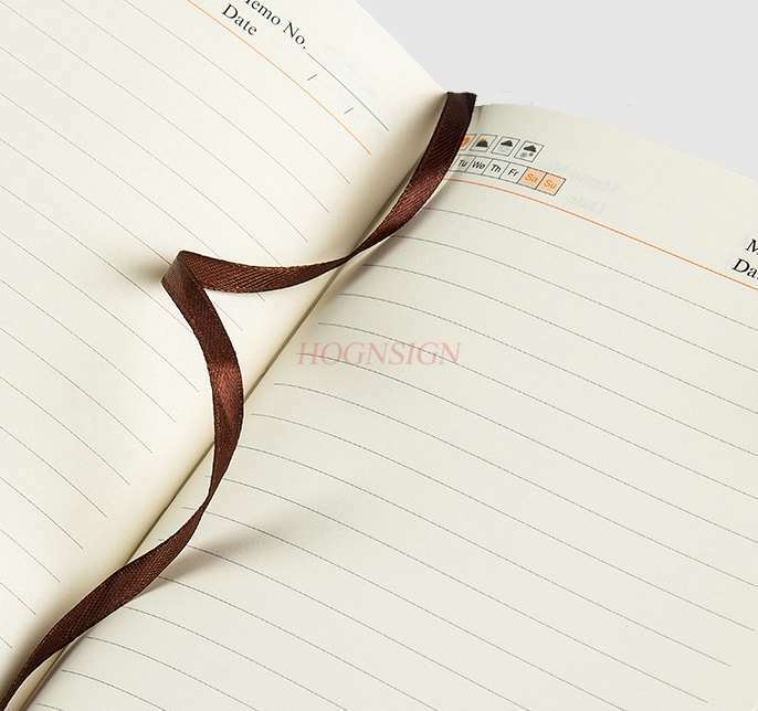 Cuaderno de negocios de papelería a5, libro diario, hebilla de cuero simple, Bloc de notas