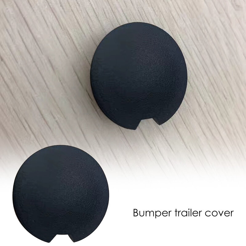 Black Car Front Rear Bumper Tow Hook Eye Coupler Trailer Cover Cap Plug 4518850122 C22A For Smart Fortwo 2007- 2013 2014 2015