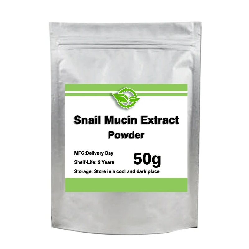 Extracto de mucina de Caracol 100% Natural puro, polvo para blanquear e hidratar la piel