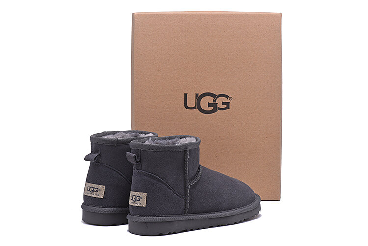 Bottes UGG pour femme, chaussures de neige uggs Sexy, courtes classiques, en peau de mouton, 2020 originales, nouveauté, hiver, 5854