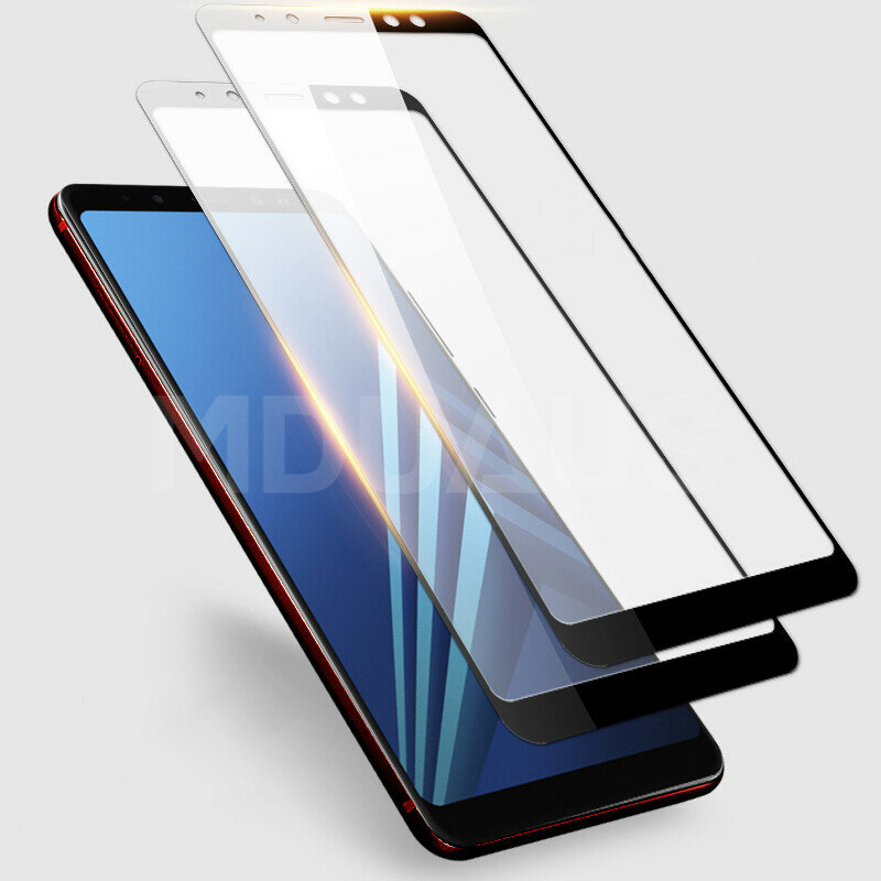 Protecteur d'écran en verre trempé 9D, pour Samsung Galaxy horizon A8 J4 J6 Plus 2018 A5 A7 A9 J2 J8 2018