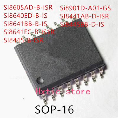 10個SI8605AD-B-ISR SI8640ED-B-IS SI8641BB-B-IS SI8641EC-B-IS1R SI8445-B-ISR SI8901D-A01-GS SI8441AB-D-ISR SI8445BB-D-IS ic