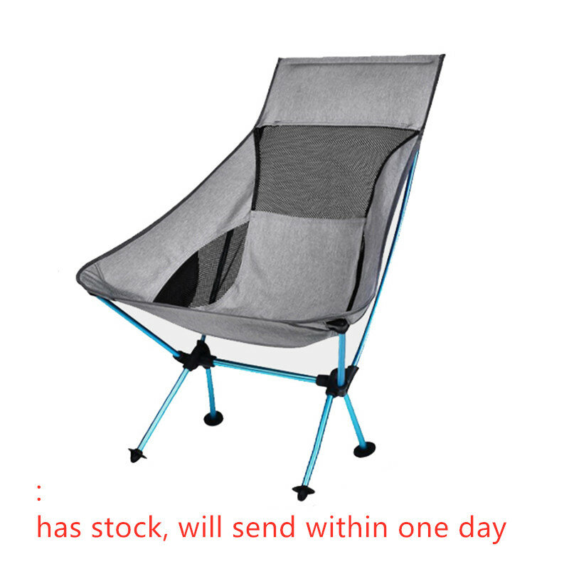 Składane krzesło podróżne, ultralekkie, wysokie obciążenie, przenośne krzesło kempingowe, na plażę, na piknik, siedzenie, narzędzia wędkarskie