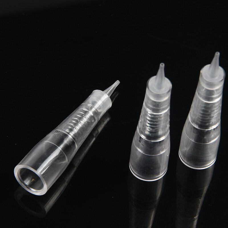 Cartucho de aguja desechable para maquillaje permanente, para máquina PMU, microblading permanente para cejas/labios