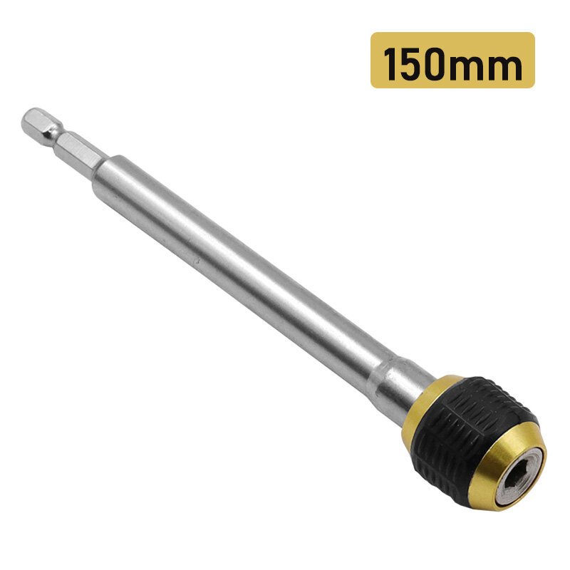 60mm 1/4" screw drill magnetic drill bit quick change lock magnetic drill bit extender drill bit with hexagonal shank