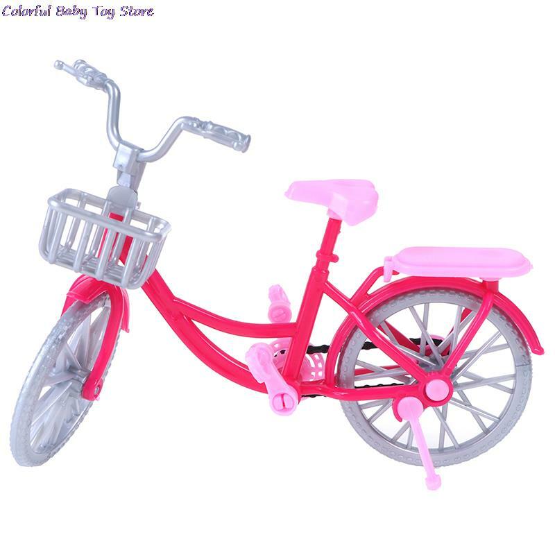 1pc Mini Bicycle Model Fashion Beautiful Bicycle Detachable Bike for Dolls Accessories Collection Toys for children
