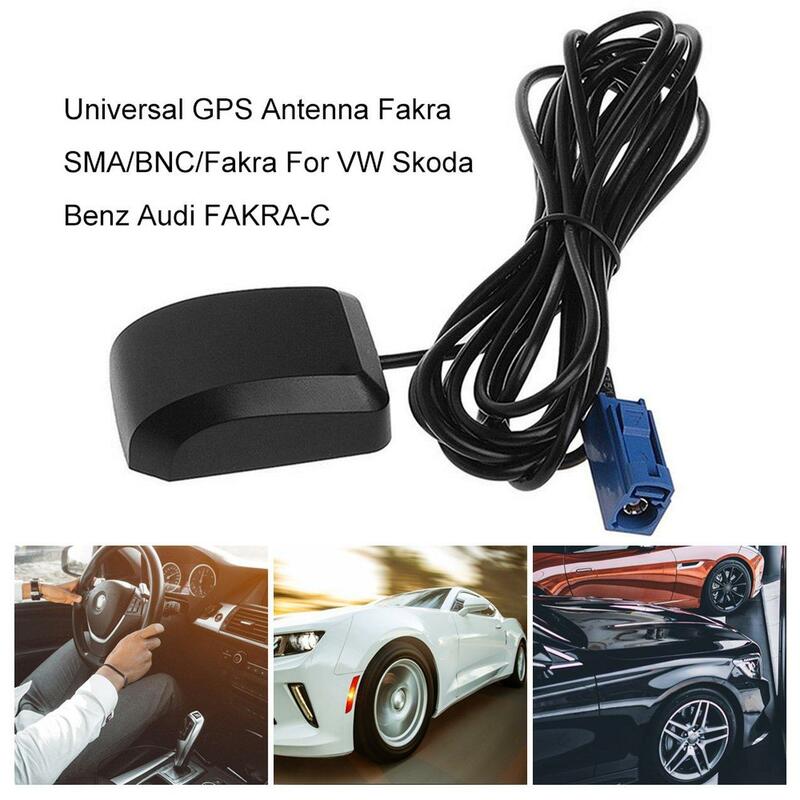 Antena GPS Universal Fakra SMA/BNC/Fakra para VW, Skoda, Benz, Audi
