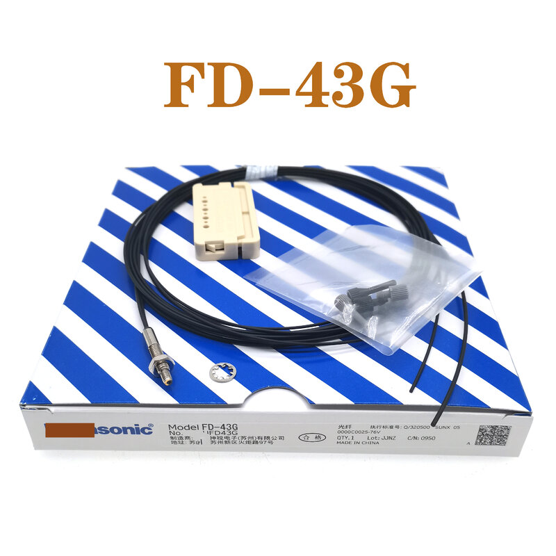 Sensor amplificador de fibra FD-43G, nuevo, Original