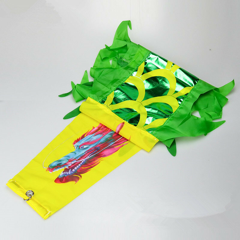 3メートル中国のドラゴンダンスリボン子供のための学生スクエアダンスドラゴン · フェスティバル · セレブレーション小道具ボディビルディング