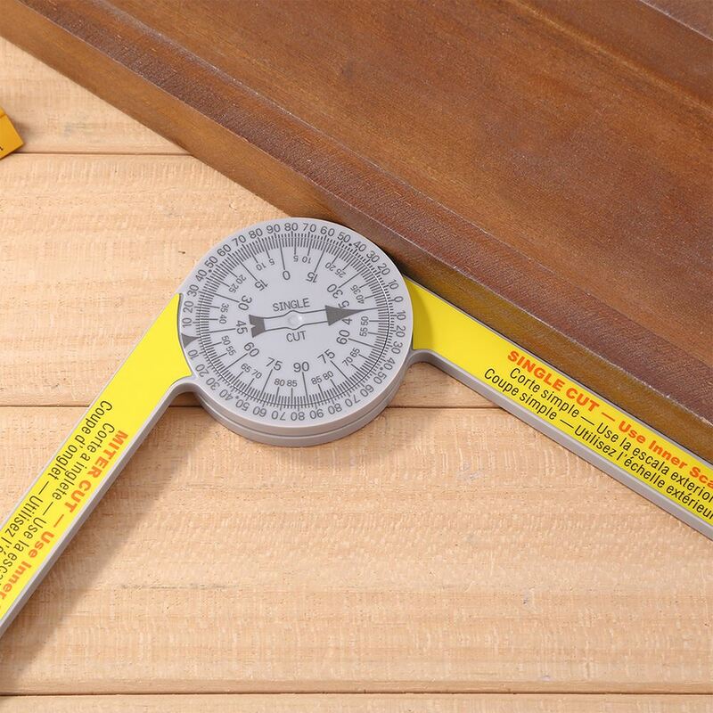 Miter Saw Protractor ABS Digital Protractor Ruler Inclinometer Protractor Miter Saw Angle Level Meter Measuring Tool