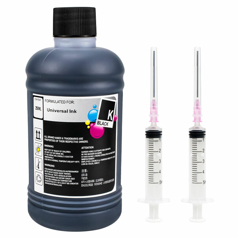250ml Tinte Universal-Farb tinten flasche für PS 21 für Epson l100 l200 l392 für Canon pg545 Drucker tinte