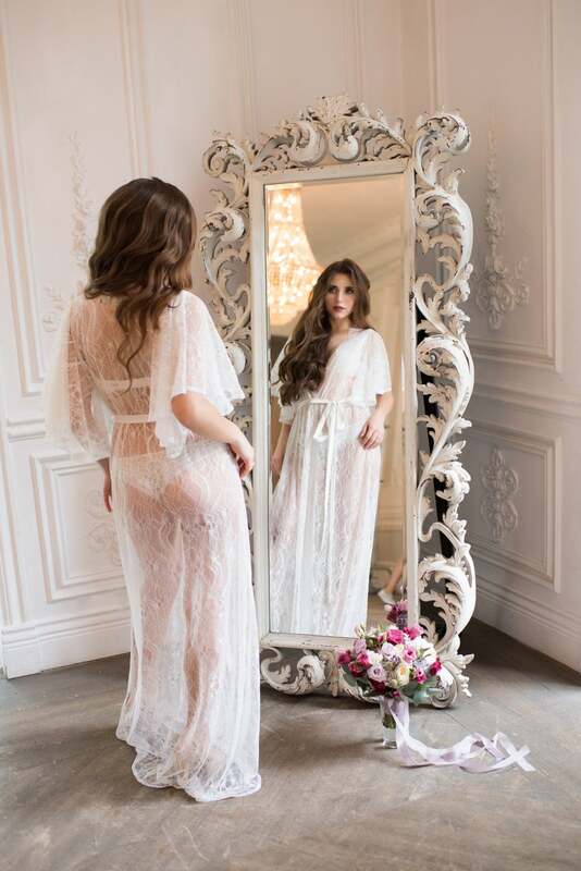 Seksowne szaty ciążowe szlafrok pół rękawa koronkowe tiulowe sukienki sesja zdjęciowa urodziny dla nowożeńców puszyste piżamy wykonane na zamówienie