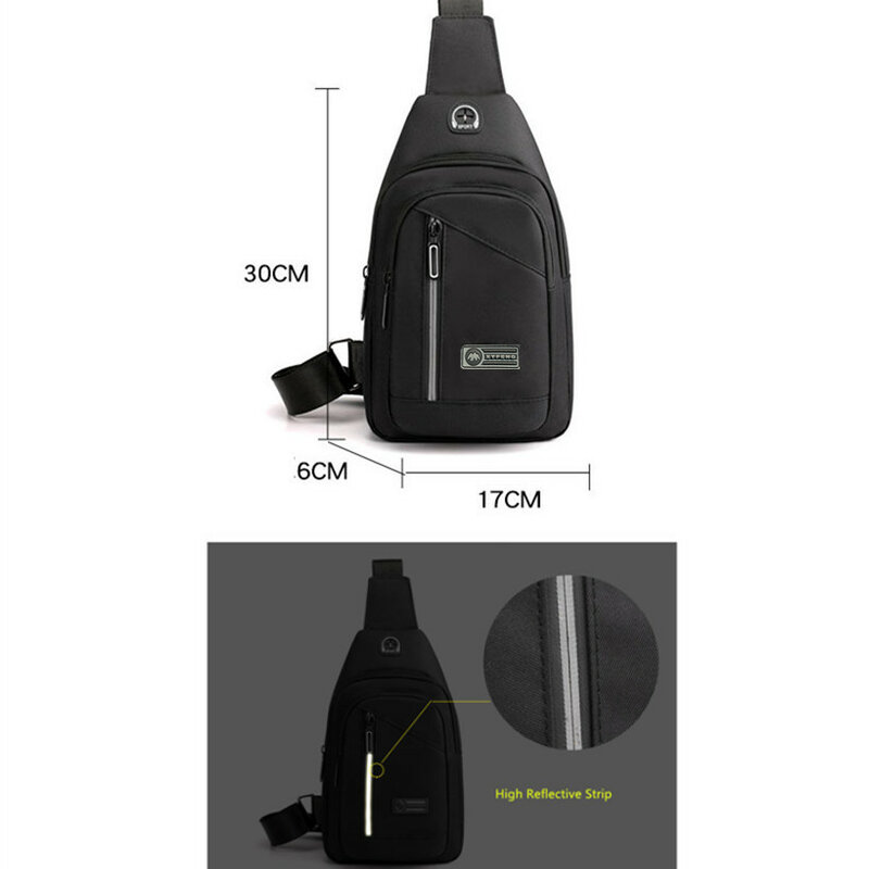 Fengdong-Bolso cruzado pequeño para hombre, mini bolsa de pecho para hombre, bolsa de viaje para niño, bandolera deportiva para teléfono móvil, regalos