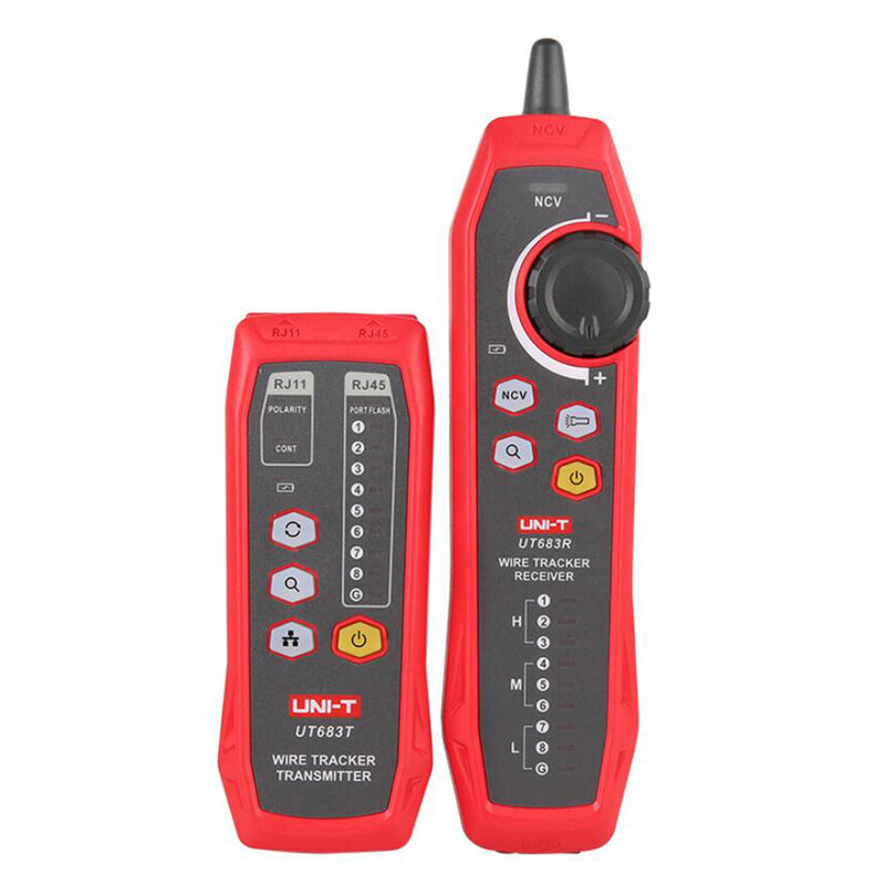UNI-T UT683KIT Intelligent Network Line Finder/Pairing/Anti-Interference Patrol Line Checker,Noise-Free Withstand Voltage,DC 60V