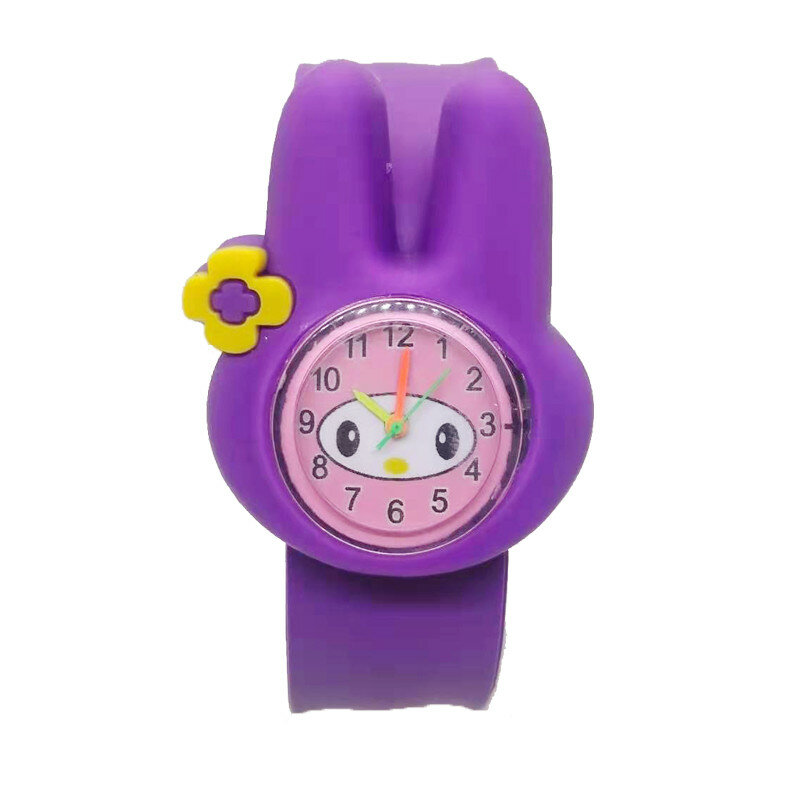 Zabawki dla dzieci prezenty urodzinowe dla dziecka zegar dla ucznia zegarek dla dzieci Cartoon 12 wzorów pasek silikonowy Animal Mermaid Cat zegarki dla dzieci