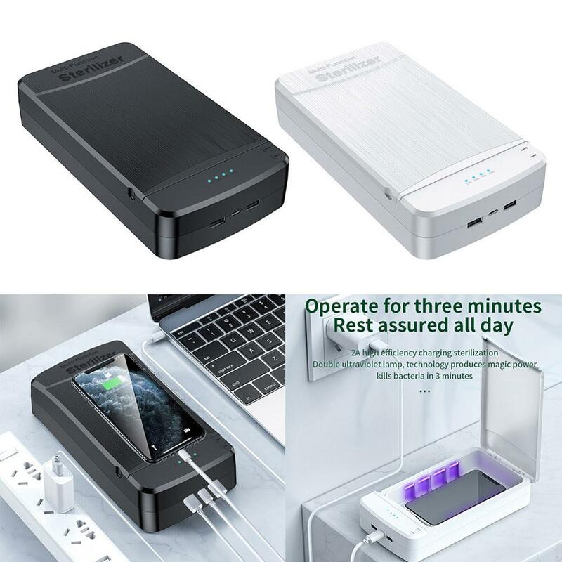 5V scatola sterilizzatore UV maschera telefono disinfezione UV custodia USB gioielli multifunzione orologio telefoni detergente sterilizzazione ultravioletta