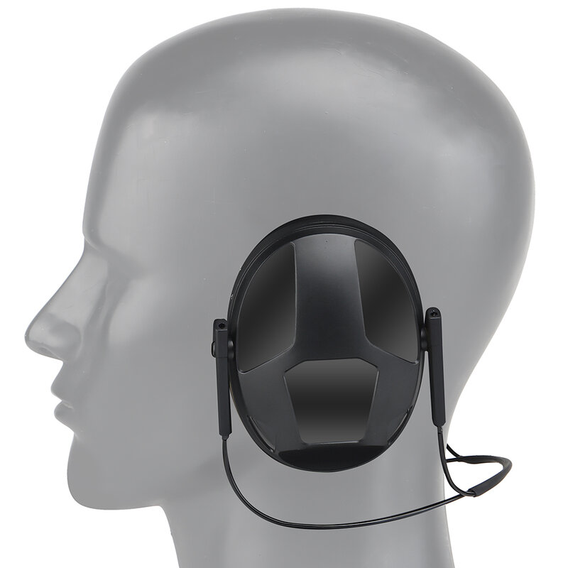 Ipsc-リアマウント付きヘッドセット,聴覚保護用ヘッドフォン,イヤーマフ用アクセサリー