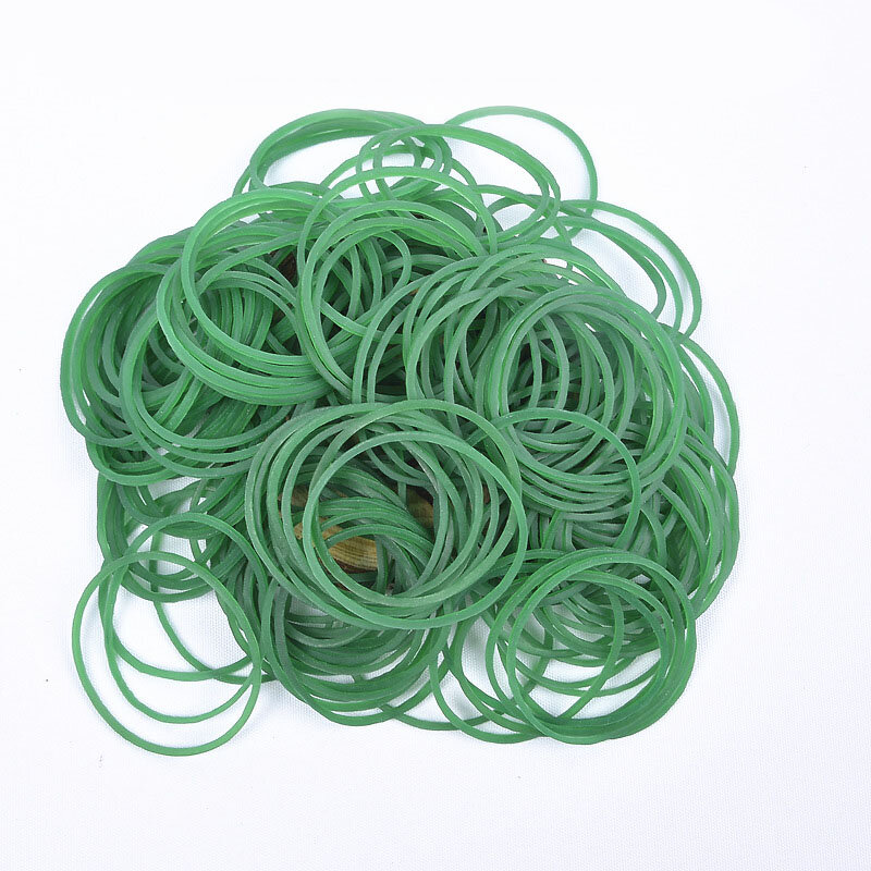 100 Pieces/Pack green Rubber Bands D38mm Strong Elastic Band office for school Industrial Supply Stationery Holder Packing Suppl