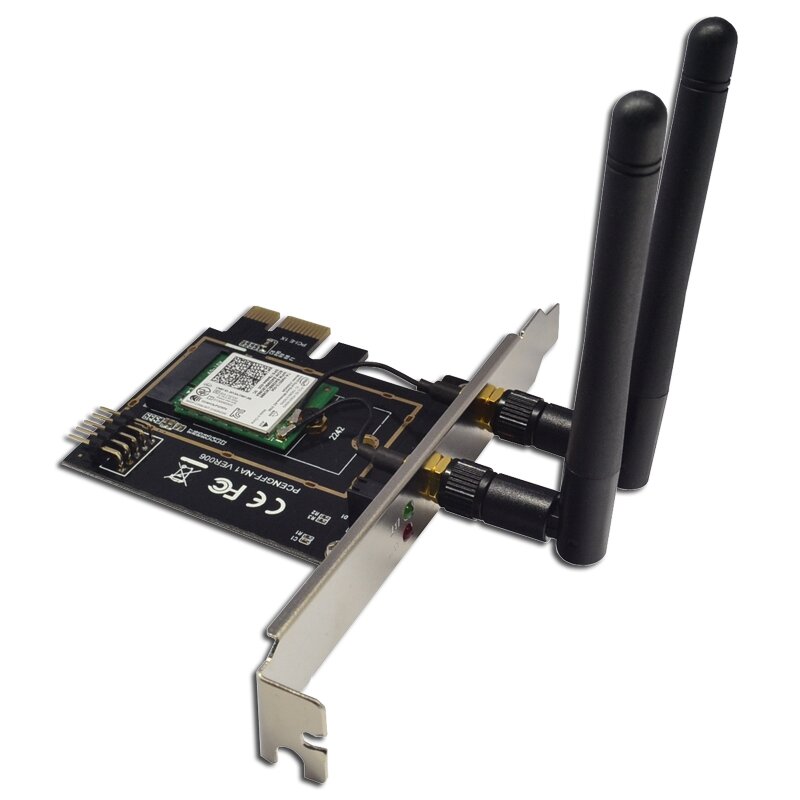 M.2 Adapter Wifi M2 Ngff klucz A-E do Mini Pci Express Wifi Raiser PCI-E 1X NGFF bezprzewodowa obsługa 2230 2242 Mini karta sieciowa Pcie