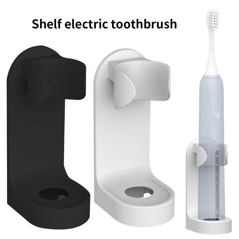 Soporte de pared para cepillo de dientes eléctrico, organizador de soporte para cepillo de diente, ahorro de espacio, accesorios de baño, 1 unidad
