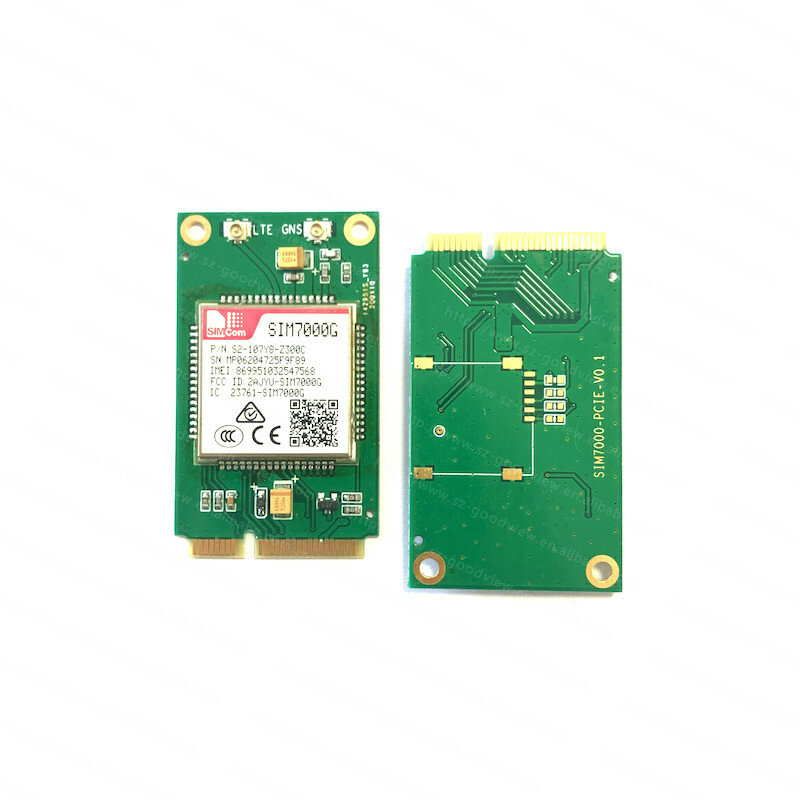 SIMCOM – Module SIM7000G PCIE LTE Cat-M1, nb-iot et EDGE