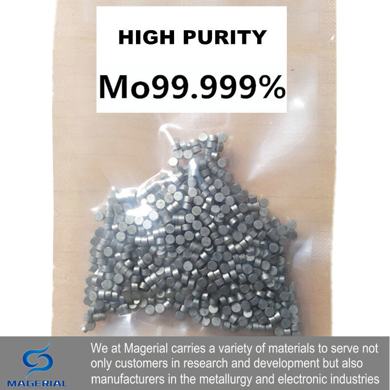 100g molibdeno ad alta purezza 4N 5N Mo Grain 99.999% 4 elemento di ricerca e sviluppo metallo sostanza semplice