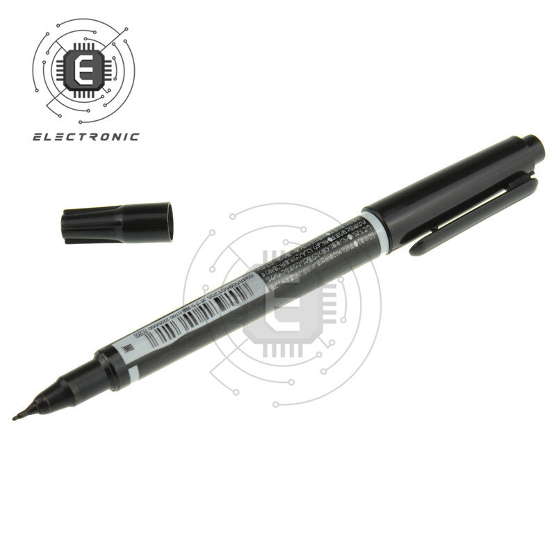 ใหม่ PCB แผงวงจรหมึก Marker คู่ปากกา PCB ซ่อมปากกาสำหรับ CCL พิมพ์แผนภาพวงจรสีดำ/สีฟ้า/สีแดงสต็อก