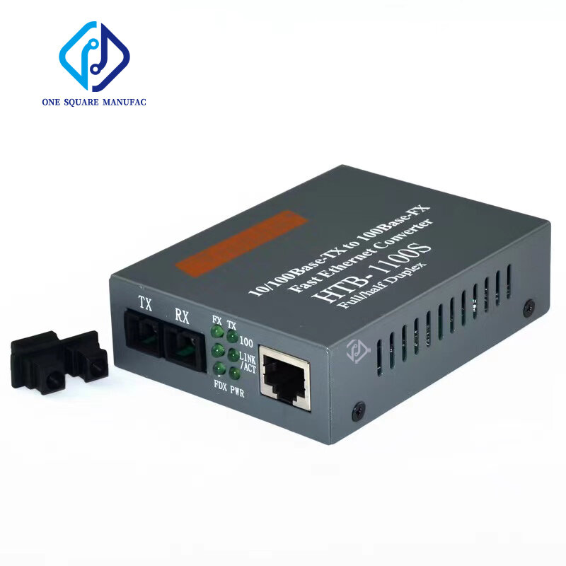 NetLINK – convertisseur de média HTB-1100S-25KM, monomode Duplex WDM double Fiber SC 10/100Mbps, émetteur-récepteur gigabit