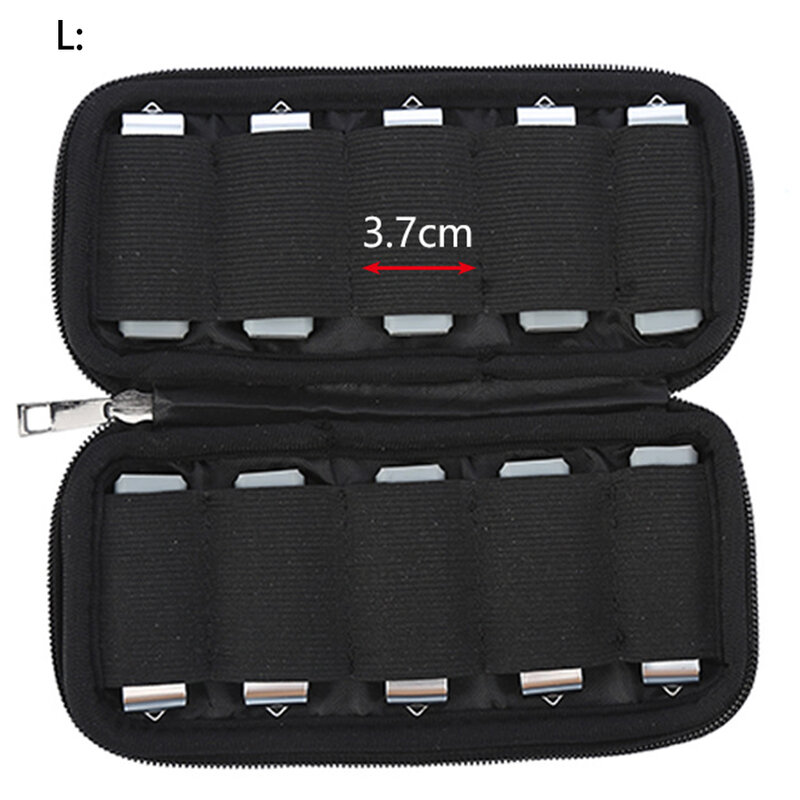 Protective Storage Organizer Case USB Flash Drives Travel Dustproof Holder Portable Durable Zipper Shockproof Case U Disk Bag