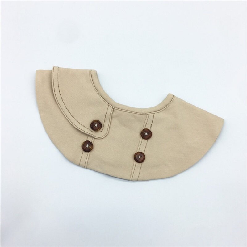 Ins New Cotton Sweet Baby Bib Round Rotating Infant Baby Bibs Saliva Towel Shaped Burp Cloths Japanese Style Baby Accessories