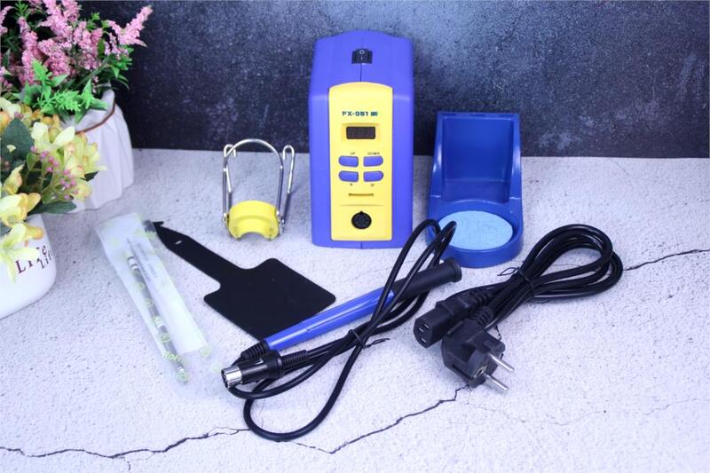 FX 951 Fx951ดิจิตอลสถานีบัดกรี/บัดกรี Soldering Iron 110V/220V + ลวดเชื่อม