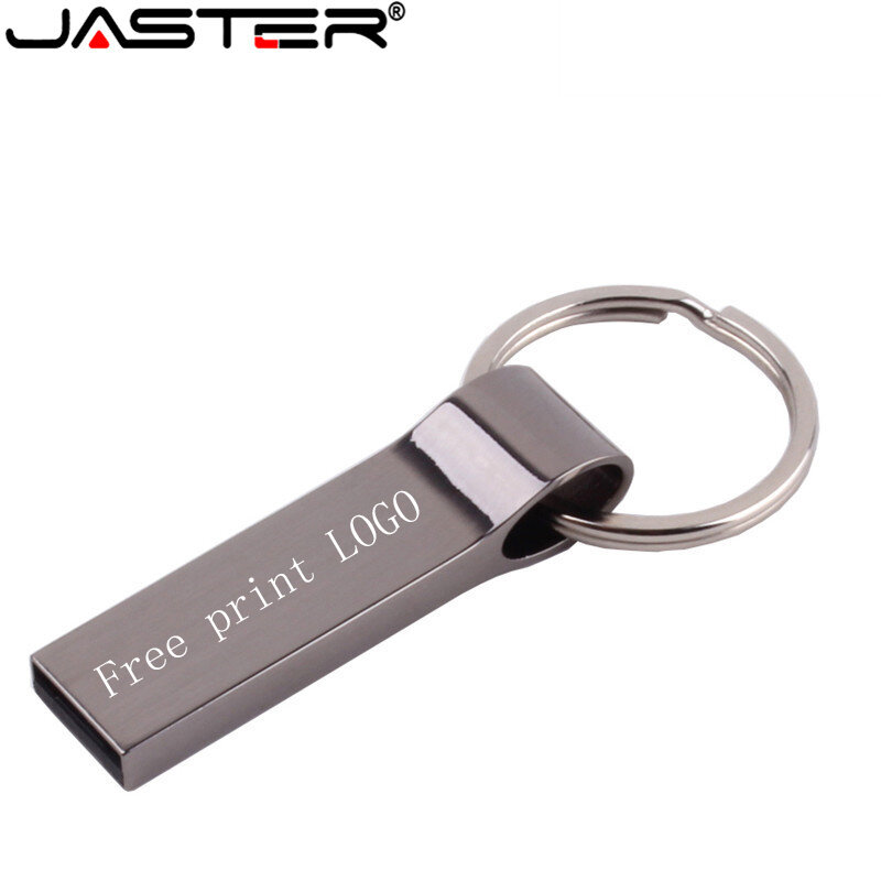 Jaster-防水金属usb 2.0フラッシュドライブ,4gb,16gb,32gb,64gbデバイス,1ユニット,無料のカスタムロゴ
