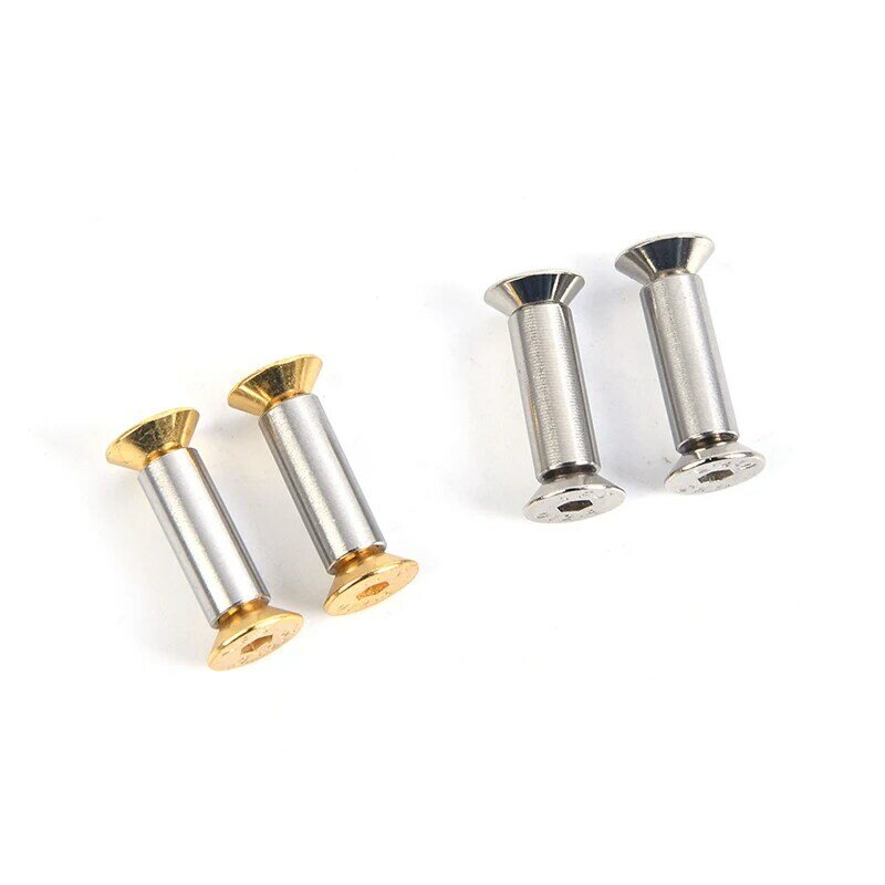 2Pieces Knives screw Rivet For DIY tools material Knife handle plate Fastening Plum style Furniture processing screw