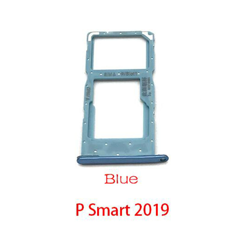 Bandeja de tarjeta Sim de teléfono para Huawei Y7 Y6 Pro 2017 P Smart 2019, nuevo soporte de ranura para Chip SIM con herramienta