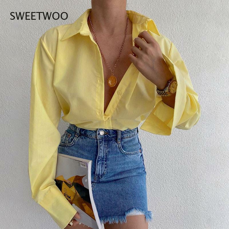 Frauen Mode Einfache Macaron Süße Solide Vintage Drehen Unten Kragen Shirts Büro Dame Frühjahr Casual Einreiher Blusen