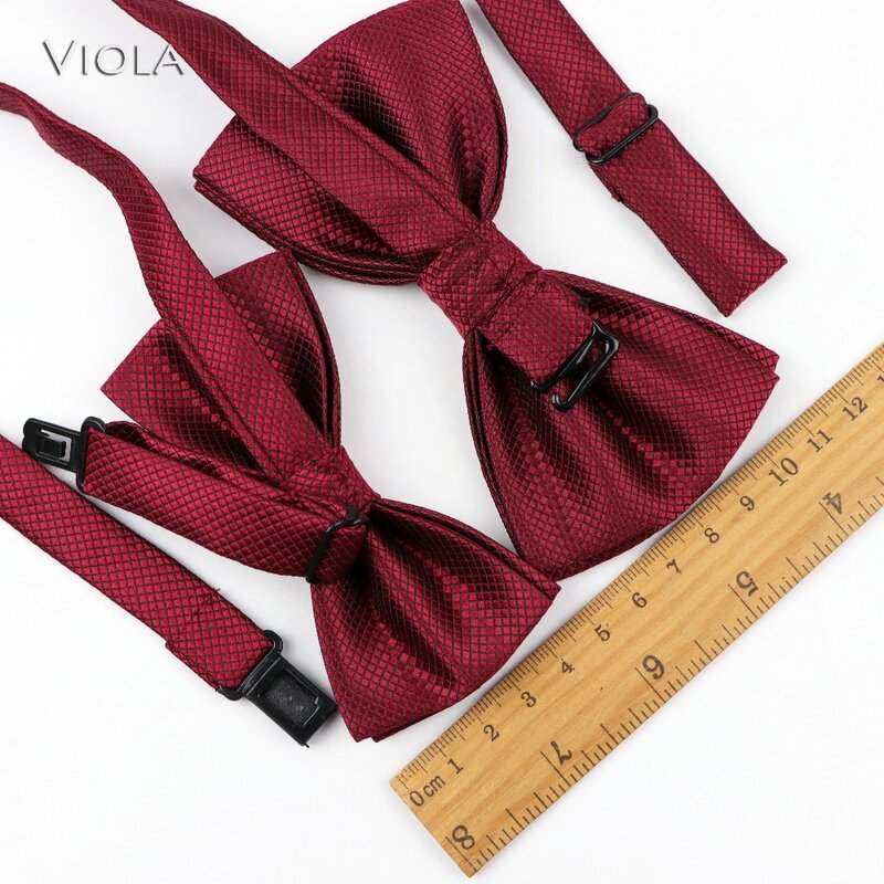 Conjunto de tirantes elásticos para hombre y niño, bandana de poliéster, color liso, 2 tamaños, regalo