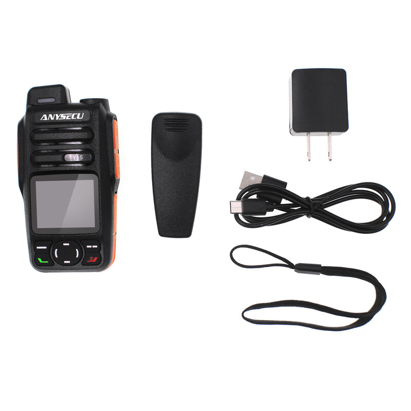Y15 y15 4g rádio de rede 4000mah android 5.1 telefone inteligente poc rádio lte/wcdma/gsm walkie talkie trabalhar com telefone celular zello