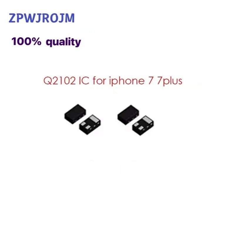 Lot de 10 à 100 puces ic Q2102 pour iphone 7, 7plus