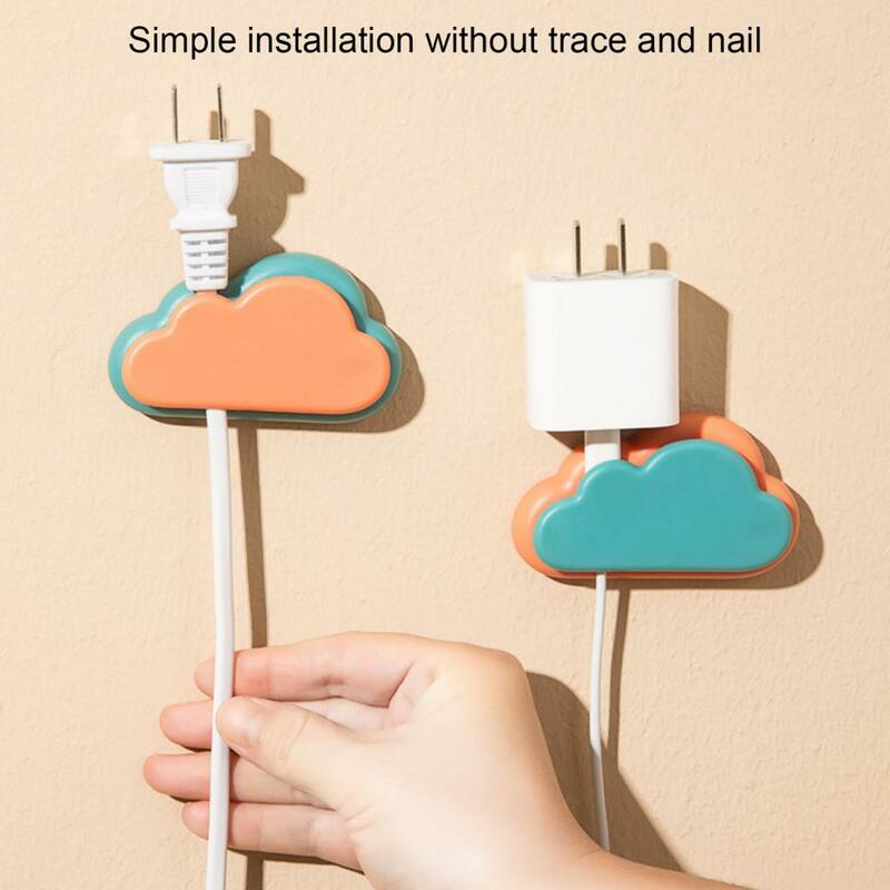 Cable Organizer Chic USB Earphone Network Cable Organizer Rounded Edges Poweful Load-bearing Plug Holder