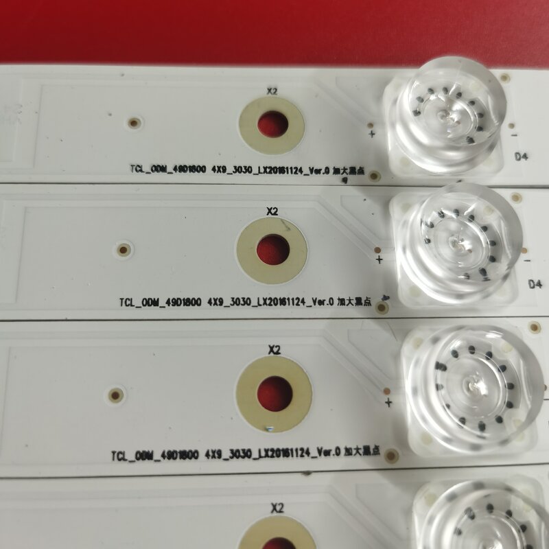 LED قطاع ل 49R80 49XT515 49S07UHD 49A7000 49U7750VE Pld49us7c L49P3CFS TH-49EX400T LT-50T600F SZTV-49LED2