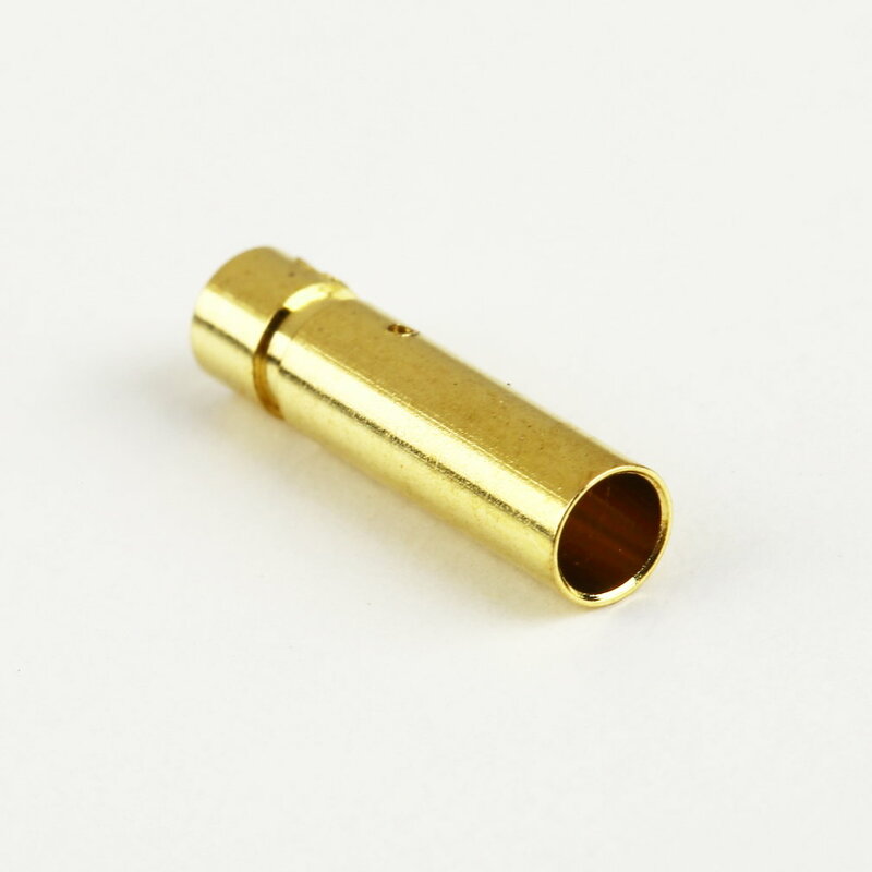 Enchufe Banana de bala macho y hembra, 2mm, 3mm, 3,5mm, 4mm, 5,5mm, 6mm, 8mm, chapado en oro, Kits de conectores para cabeza de piezas de batería RC