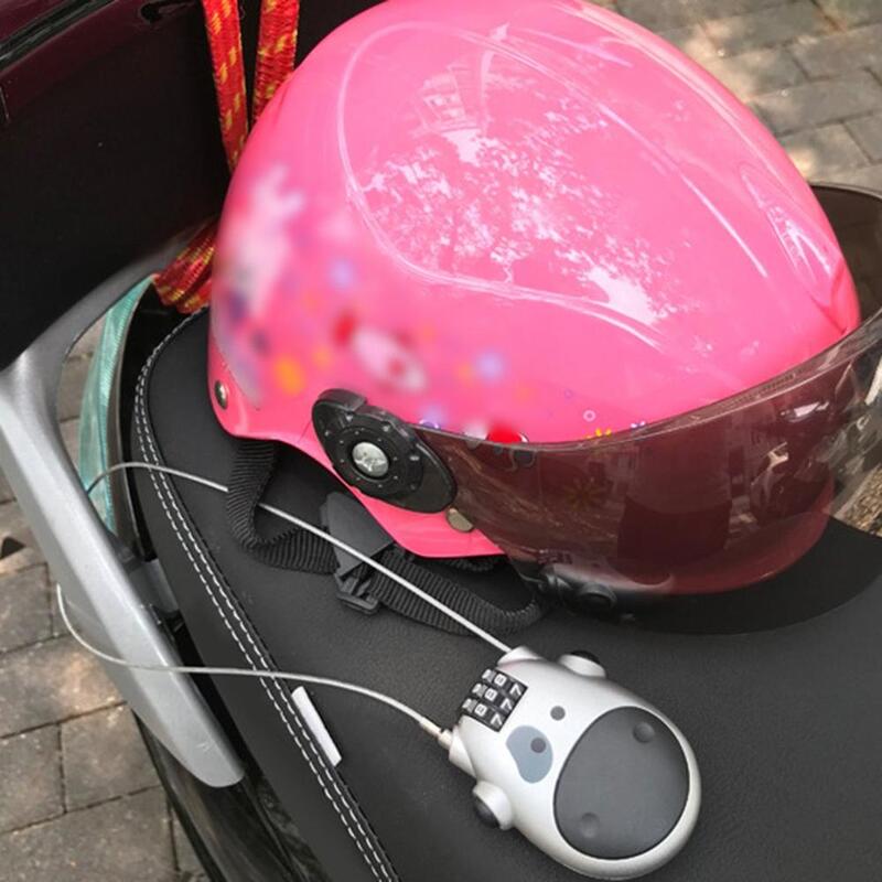 Kabel Baja Tali Kawat Teleskopik Kode Kunci Koper Mobil Kereta Luncur Helm Sepeda Kode Presisi Tinggi Kunci Kata Sandi untuk Sepeda